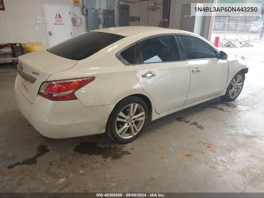 2013 Nissan Altima 3.5 Sv VIN: 1N4BL3AP6DN443250 Lot: 40265658