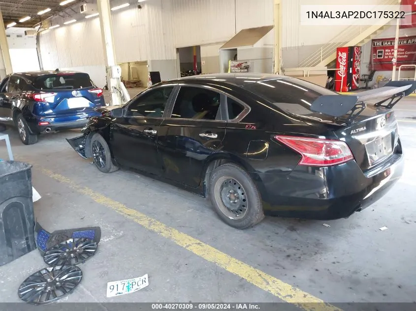 1N4AL3AP2DC175322 2013 Nissan Altima 2.5 S