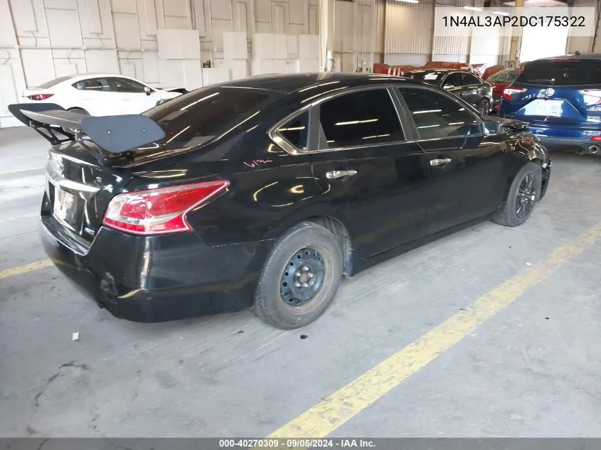 1N4AL3AP2DC175322 2013 Nissan Altima 2.5 S