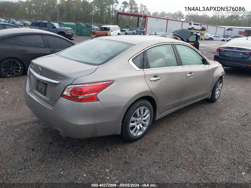 1N4AL3APXDN576086 2013 Nissan Altima 2.5/S/Sv/Sl