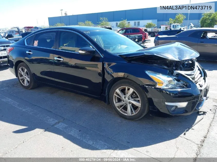 2013 Nissan Altima 2.5 Sv VIN: 1N4AL3AP1DN473719 Lot: 40279134