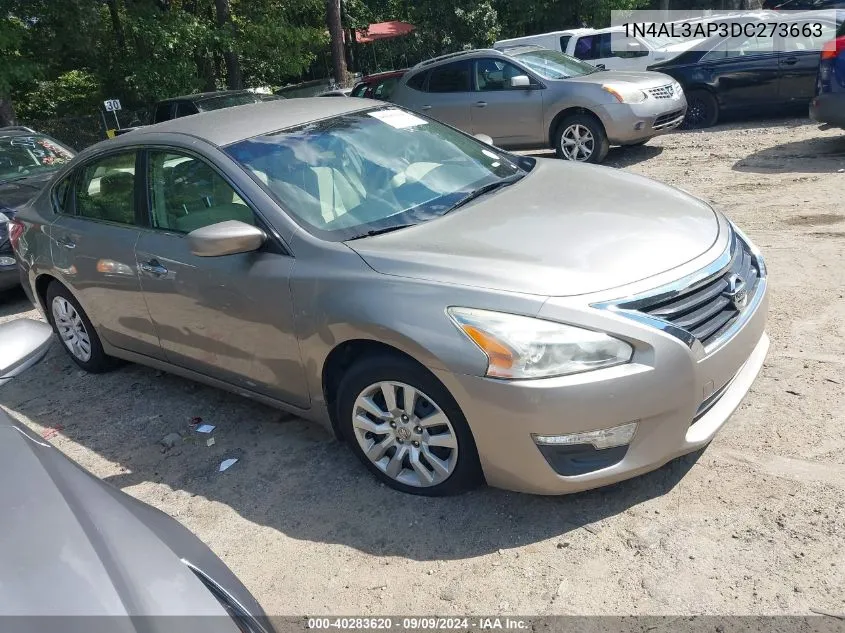 2013 Nissan Altima 2.5 S VIN: 1N4AL3AP3DC273663 Lot: 40283620