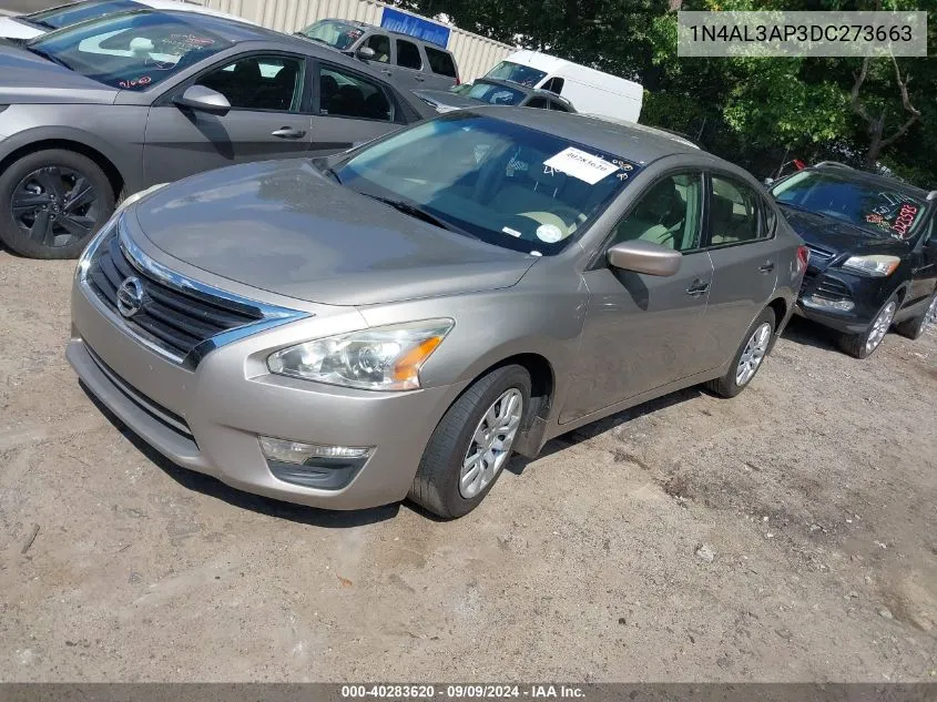 2013 Nissan Altima 2.5 S VIN: 1N4AL3AP3DC273663 Lot: 40283620