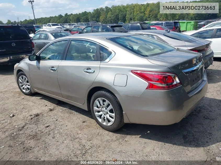 2013 Nissan Altima 2.5 S VIN: 1N4AL3AP3DC273663 Lot: 40283620