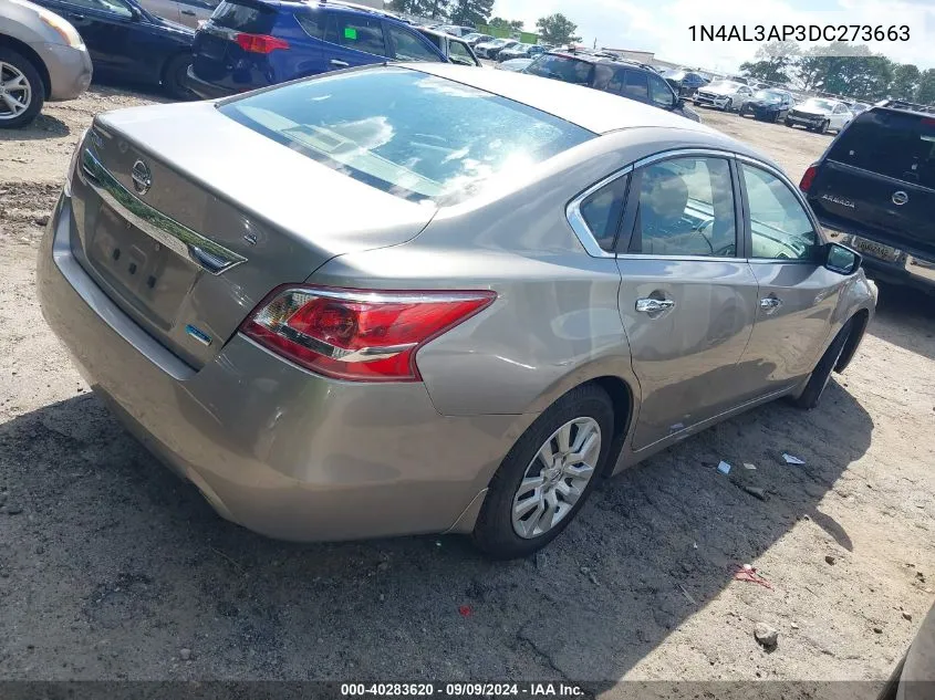 2013 Nissan Altima 2.5 S VIN: 1N4AL3AP3DC273663 Lot: 40283620