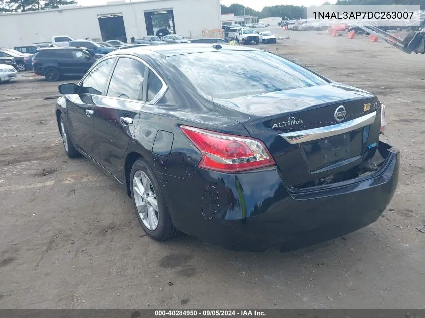 2013 Nissan Altima 2.5 Sv VIN: 1N4AL3AP7DC263007 Lot: 40284950