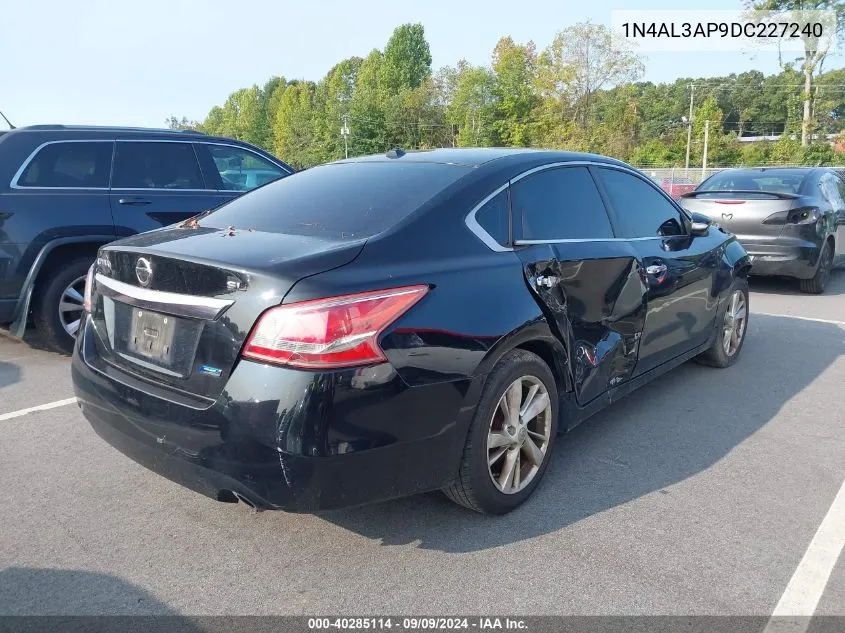 2013 Nissan Altima 2.5 Sl VIN: 1N4AL3AP9DC227240 Lot: 40285114