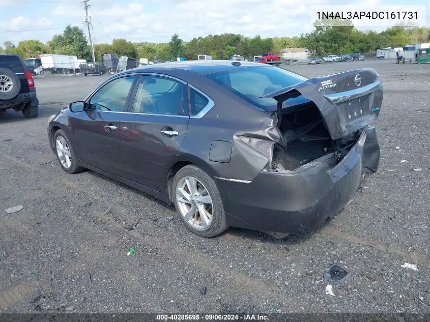 2013 Nissan Altima 2.5 Sv VIN: 1N4AL3AP4DC161731 Lot: 40285695