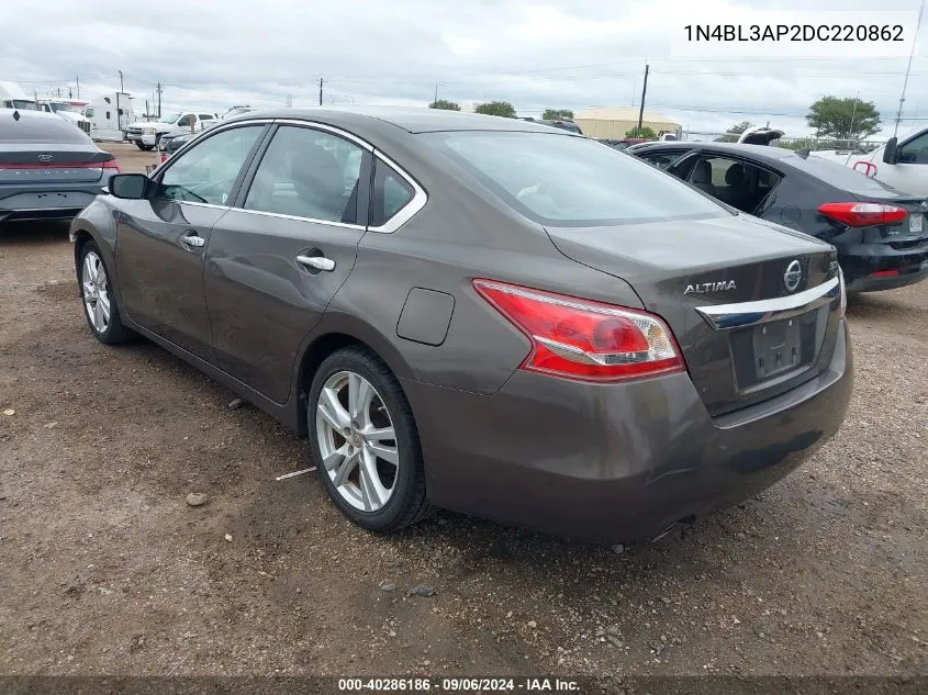 2013 Nissan Altima 3.5 S VIN: 1N4BL3AP2DC220862 Lot: 40286186