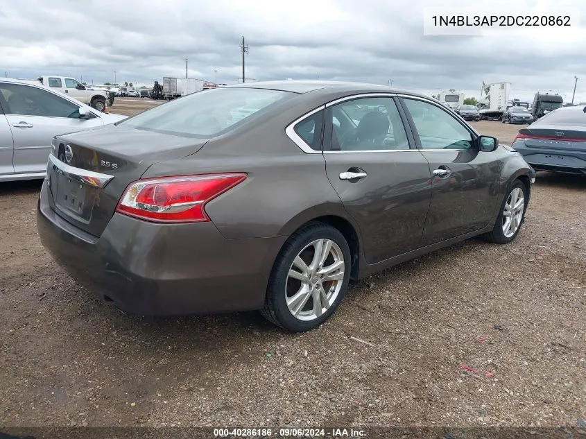 1N4BL3AP2DC220862 2013 Nissan Altima 3.5 S