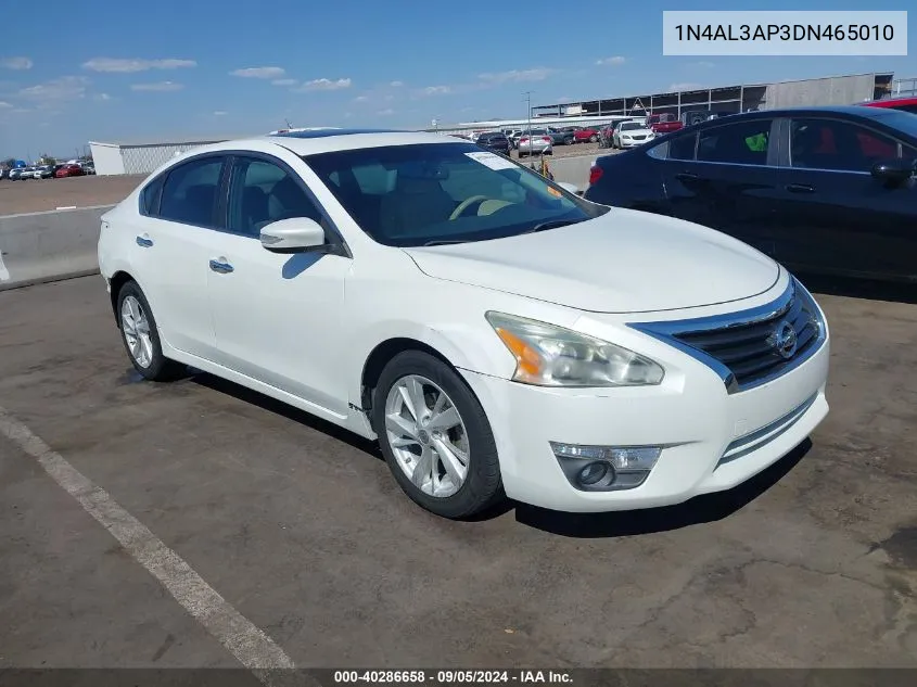 2013 Nissan Altima 2.5 Sv VIN: 1N4AL3AP3DN465010 Lot: 40286658