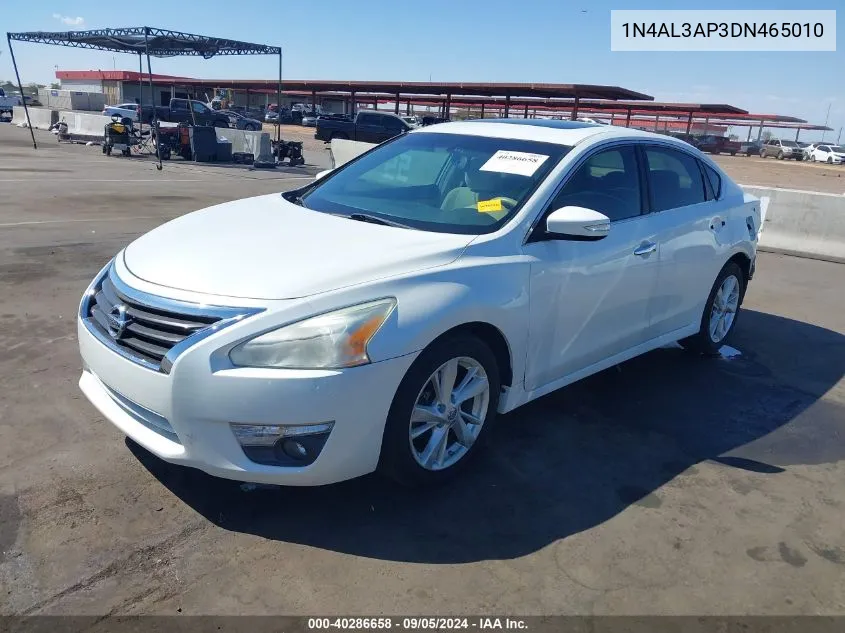 2013 Nissan Altima 2.5 Sv VIN: 1N4AL3AP3DN465010 Lot: 40286658