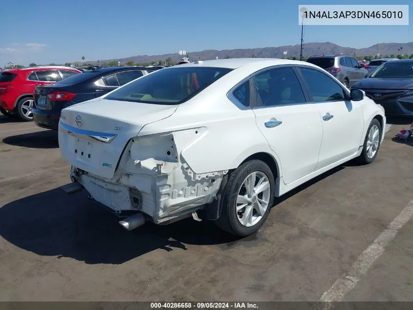 1N4AL3AP3DN465010 2013 Nissan Altima 2.5 Sv