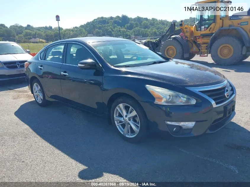 2013 Nissan Altima 2.5 Sl VIN: 1N4AL3AP9DC210146 Lot: 40287868