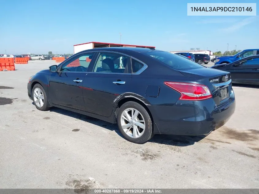 2013 Nissan Altima 2.5 Sl VIN: 1N4AL3AP9DC210146 Lot: 40287868