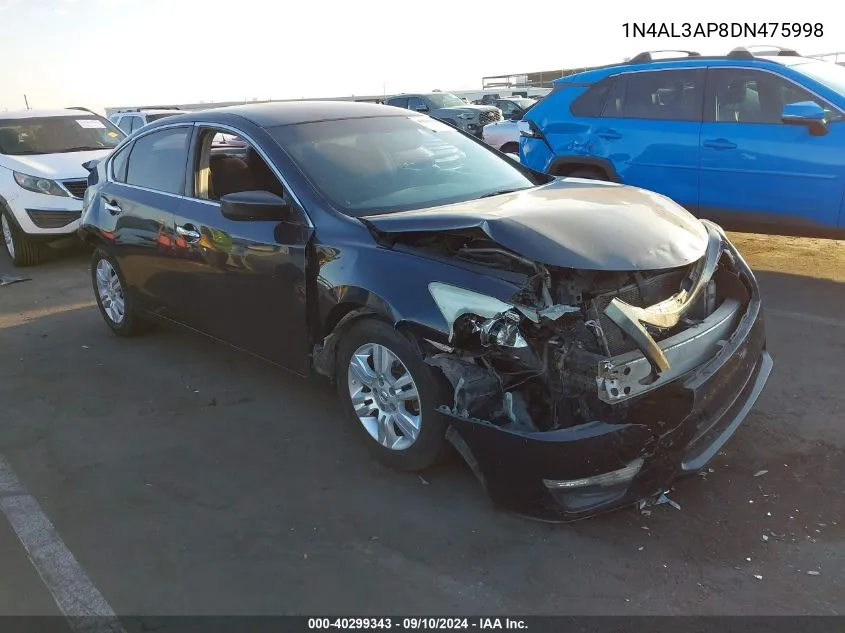 1N4AL3AP8DN475998 2013 Nissan Altima 2.5 S