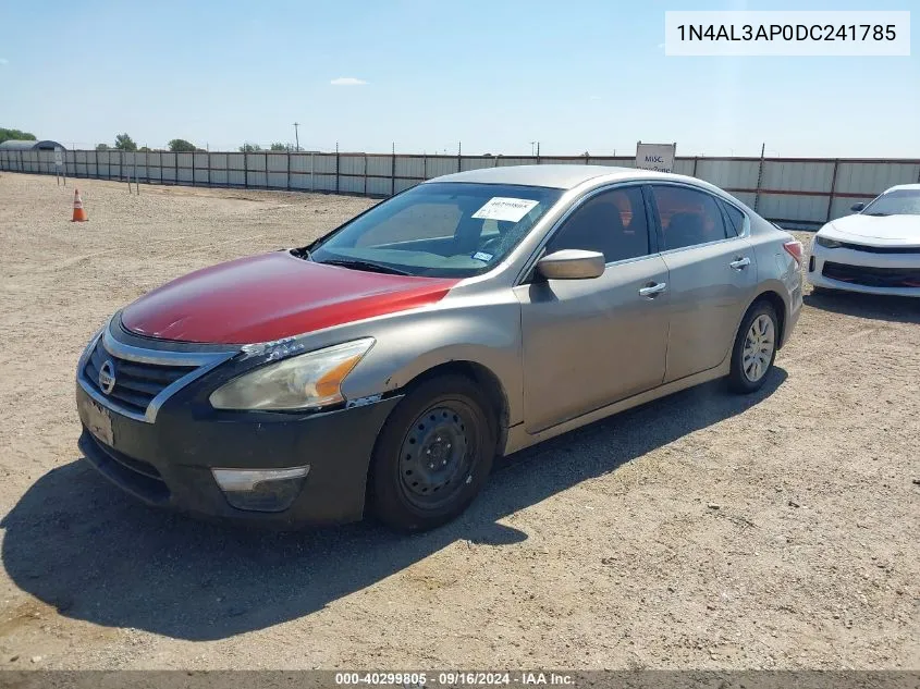 2013 Nissan Altima 2.5 S VIN: 1N4AL3AP0DC241785 Lot: 40299805