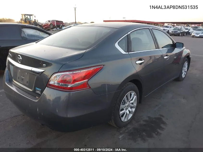 1N4AL3AP8DN531535 2013 Nissan Altima 2.5 S