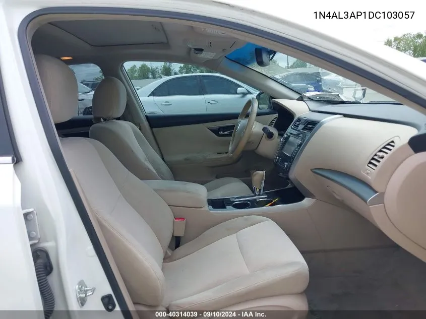 1N4AL3AP1DC103057 2013 Nissan Altima 2.5 Sv