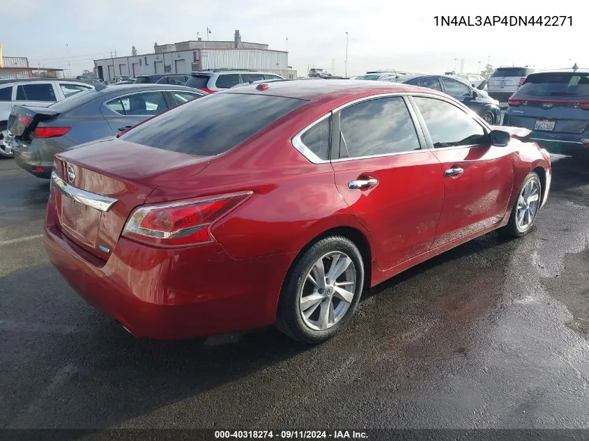 1N4AL3AP4DN442271 2013 Nissan Altima 2.5/S/Sv/Sl