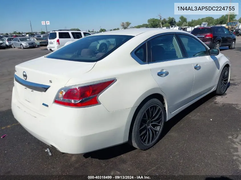 2013 Nissan Altima 2.5 S VIN: 1N4AL3AP5DC224755 Lot: 40318499