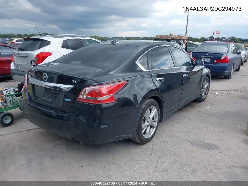 1N4AL3AP2DC294973 2013 Nissan Altima 2.5 Sv