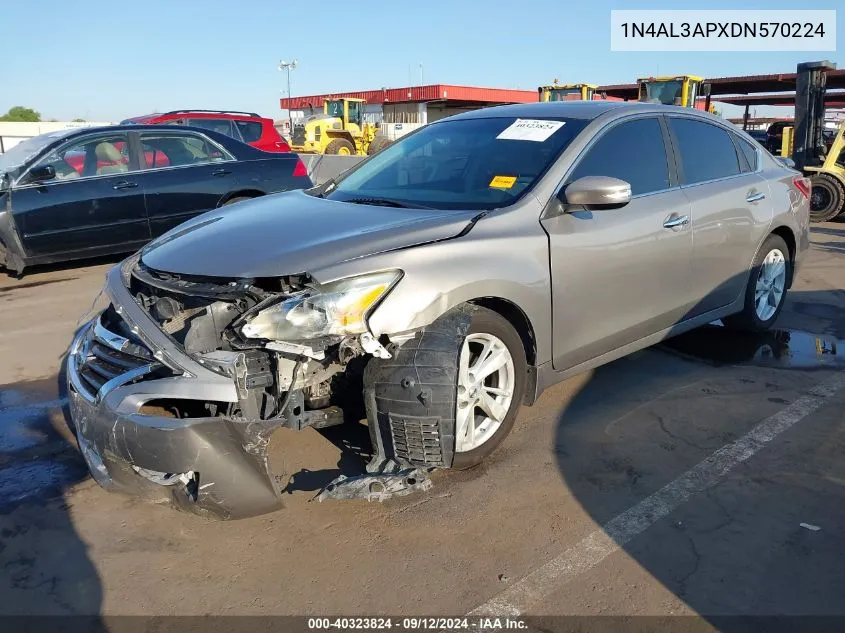 2013 Nissan Altima 2.5/S/Sv/Sl VIN: 1N4AL3APXDN570224 Lot: 40323824