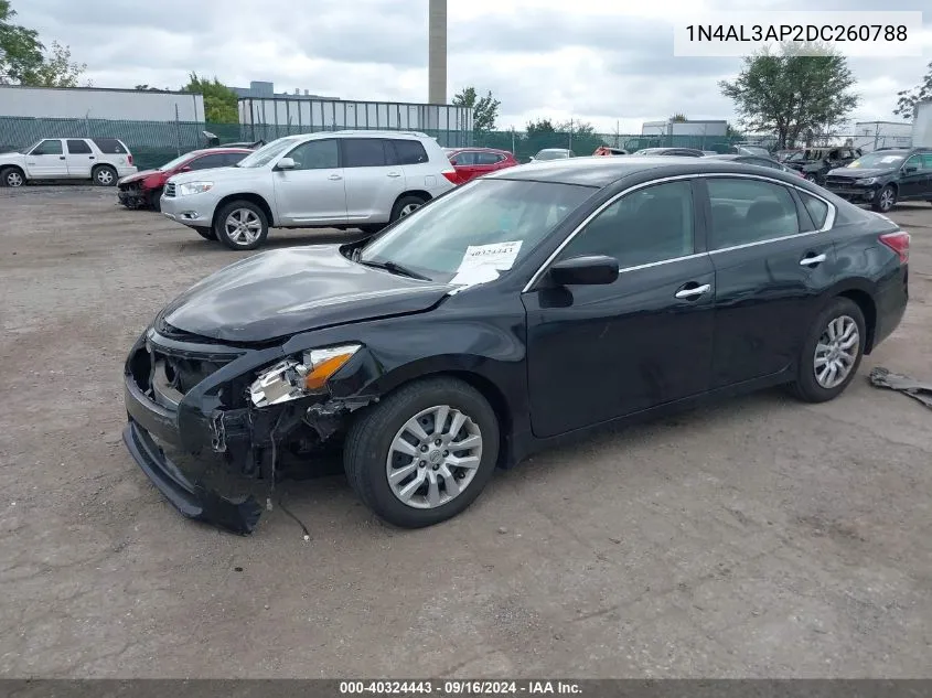 2013 Nissan Altima 2.5 S VIN: 1N4AL3AP2DC260788 Lot: 40324443