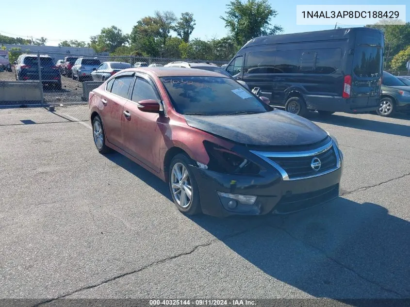 2013 Nissan Altima 2.5 Sl VIN: 1N4AL3AP8DC188429 Lot: 40325144