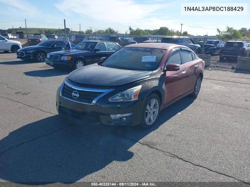 2013 Nissan Altima 2.5 Sl VIN: 1N4AL3AP8DC188429 Lot: 40325144