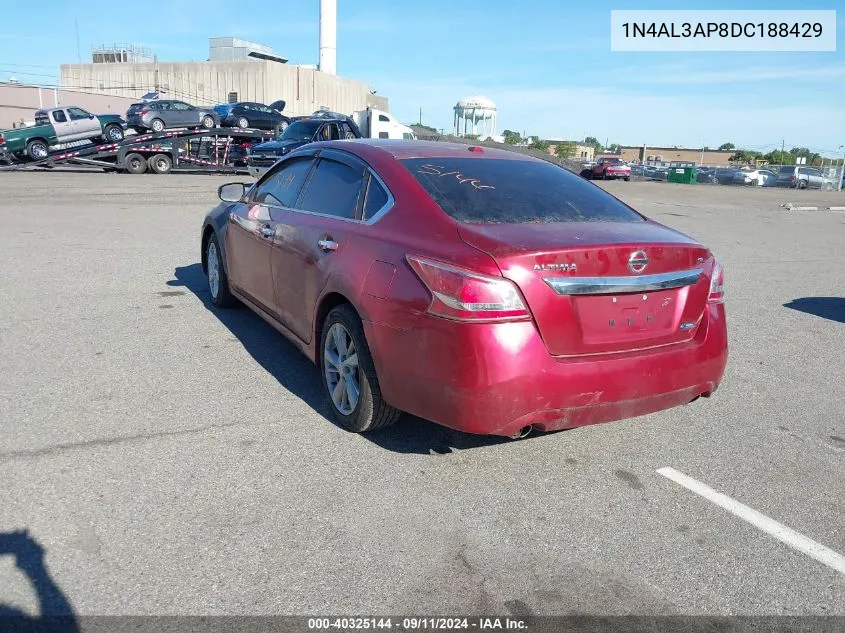 2013 Nissan Altima 2.5 Sl VIN: 1N4AL3AP8DC188429 Lot: 40325144