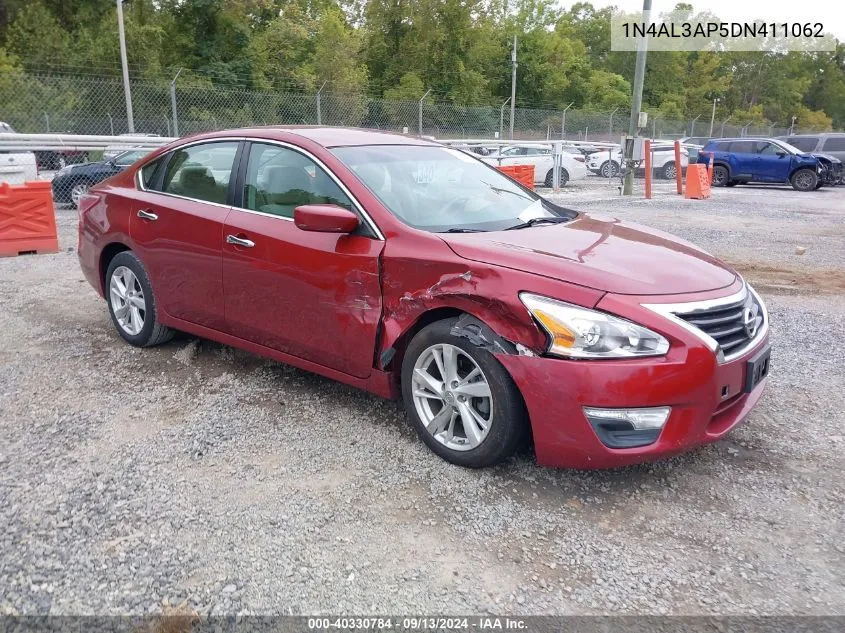 2013 Nissan Altima 2.5 Sv VIN: 1N4AL3AP5DN411062 Lot: 40330784