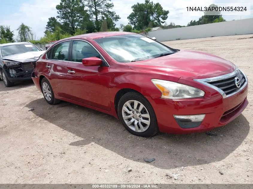 2013 Nissan Altima 2.5/2.5 S/2.5 Sl/2.5 Sv VIN: 1N4AL3AP0DN554324 Lot: 40332189