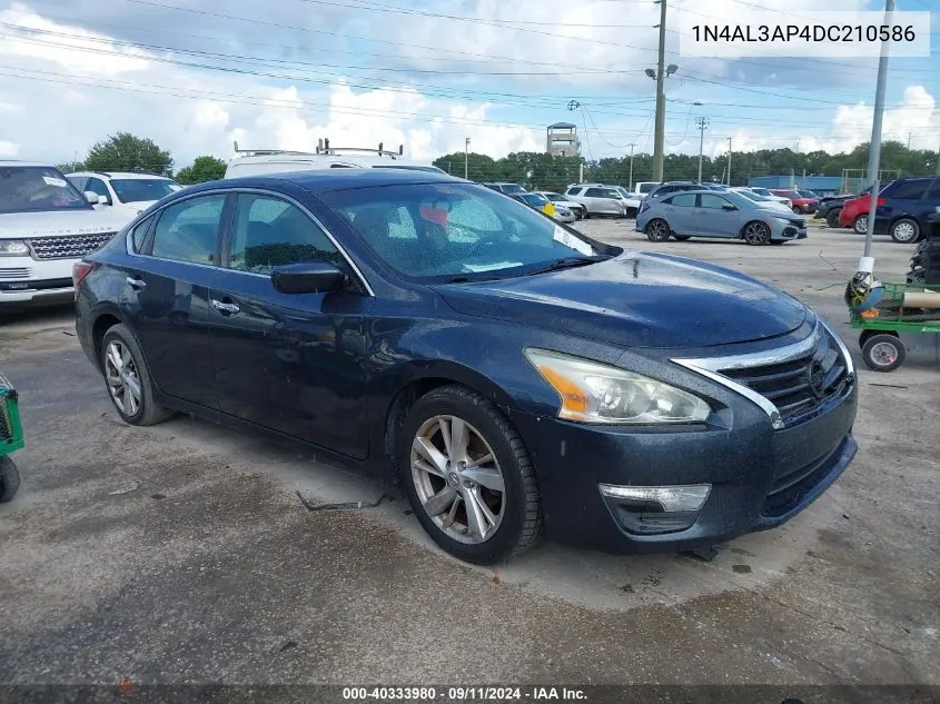 2013 Nissan Altima 2.5 Sv VIN: 1N4AL3AP4DC210586 Lot: 40333980