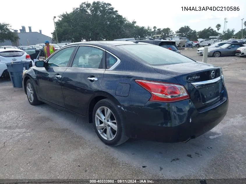 2013 Nissan Altima 2.5 Sv VIN: 1N4AL3AP4DC210586 Lot: 40333980