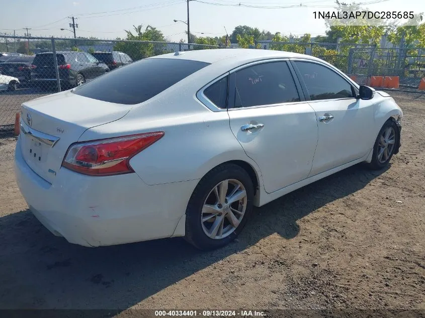 2013 Nissan Altima 2.5/S/Sv/Sl VIN: 1N4AL3AP7DC285685 Lot: 40334401