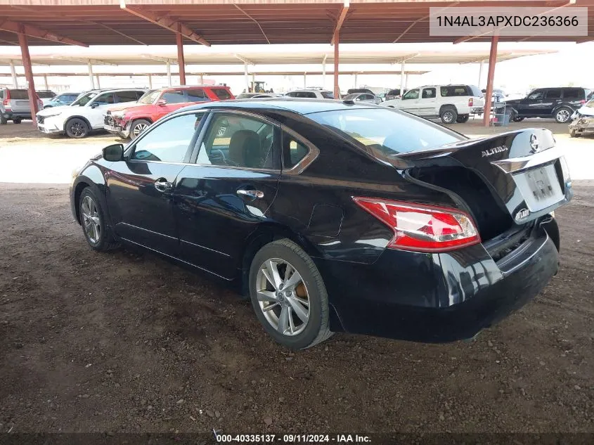 2013 Nissan Altima 2.5 Sl VIN: 1N4AL3APXDC236366 Lot: 40335137