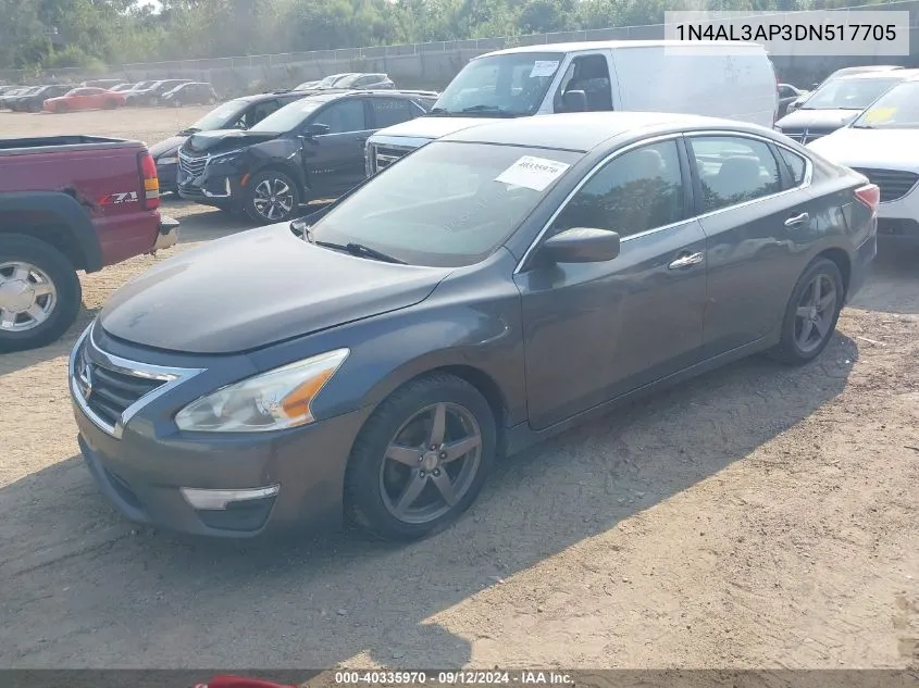 2013 Nissan Altima 2.5 S VIN: 1N4AL3AP3DN517705 Lot: 40335970