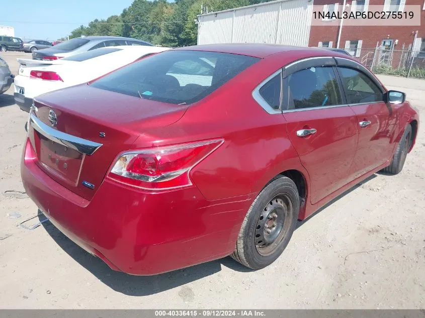 2013 Nissan Altima 2.5/S/Sv/Sl VIN: 1N4AL3AP6DC275519 Lot: 40336415