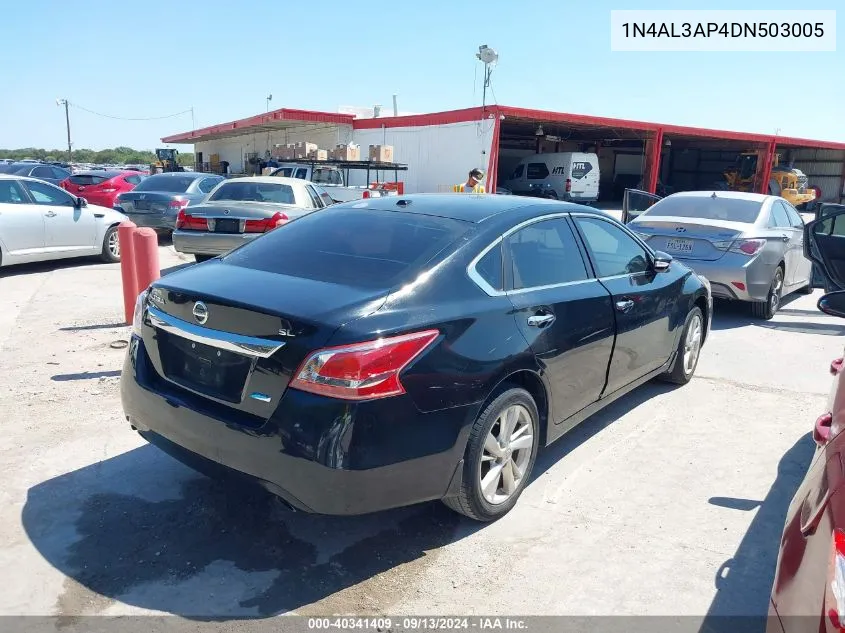 2013 Nissan Altima 2.5 Sl VIN: 1N4AL3AP4DN503005 Lot: 40341409