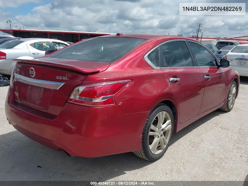 2013 Nissan Altima 3.5 Sl VIN: 1N4BL3AP2DN482269 Lot: 40345721