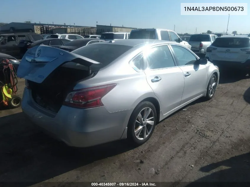 2013 Nissan Altima 2.5/S/Sv/Sl VIN: 1N4AL3AP8DN500673 Lot: 40345807