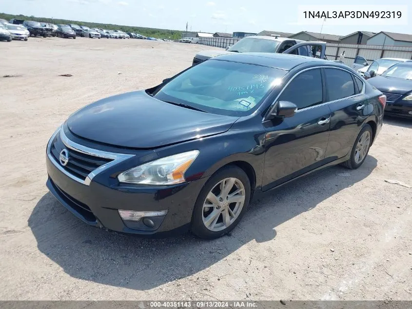 2013 Nissan Altima 2.5 Sl VIN: 1N4AL3AP3DN492319 Lot: 40351143