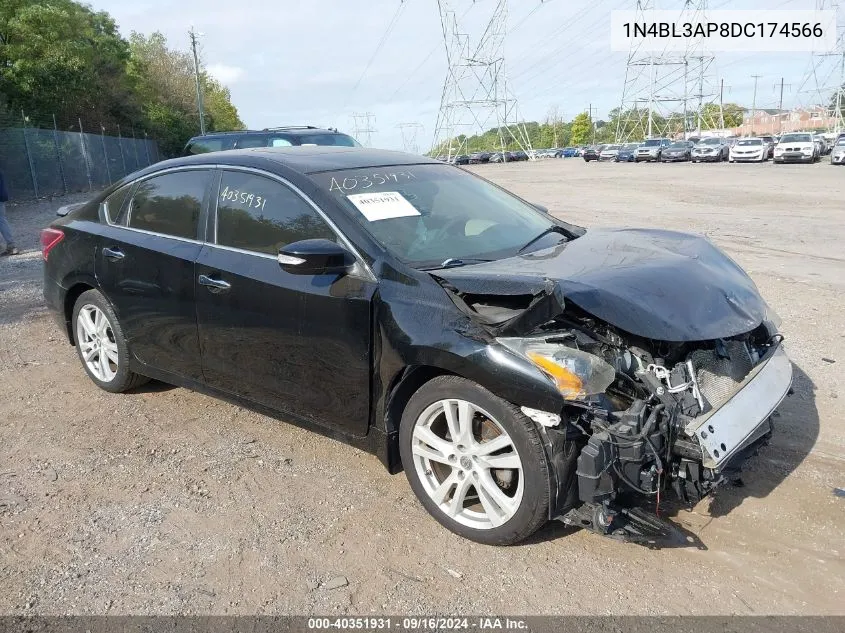 1N4BL3AP8DC174566 2013 Nissan Altima 3.5 Sv