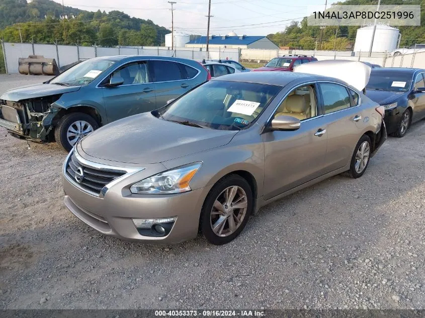 2013 Nissan Altima 2.5/S/Sv/Sl VIN: 1N4AL3AP8DC251996 Lot: 40353373