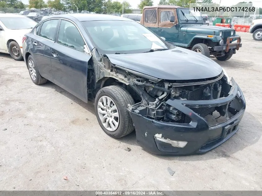 2013 Nissan Altima 2.5 S VIN: 1N4AL3AP6DC174268 Lot: 40354612