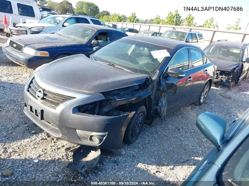 2013 Nissan Altima 2.5 Sl VIN: 1N4AL3AP1DN407686 Lot: 40361180