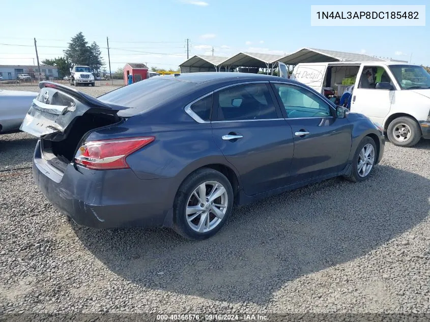 2013 Nissan Altima 2.5 Sv VIN: 1N4AL3AP8DC185482 Lot: 40368576