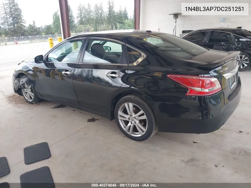 1N4BL3AP7DC251251 2013 Nissan Altima 3.5 Sv