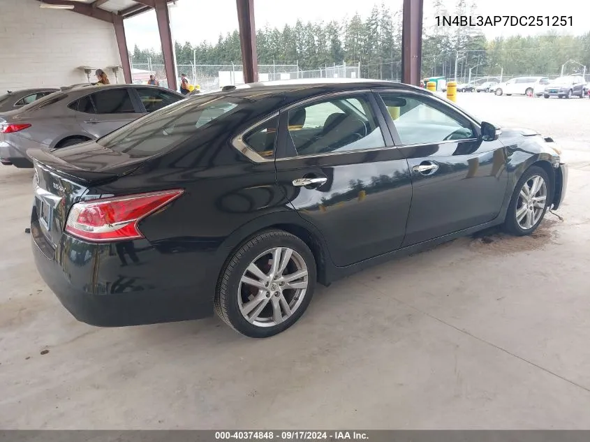 1N4BL3AP7DC251251 2013 Nissan Altima 3.5 Sv